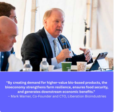 Mark Warner quoted on domestic biomanufacturing